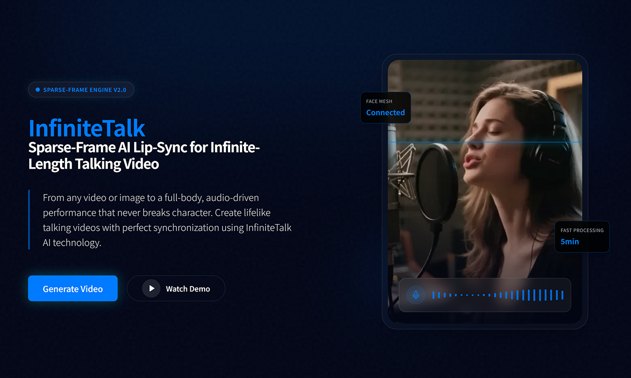 infiniteTalk screenshot 1