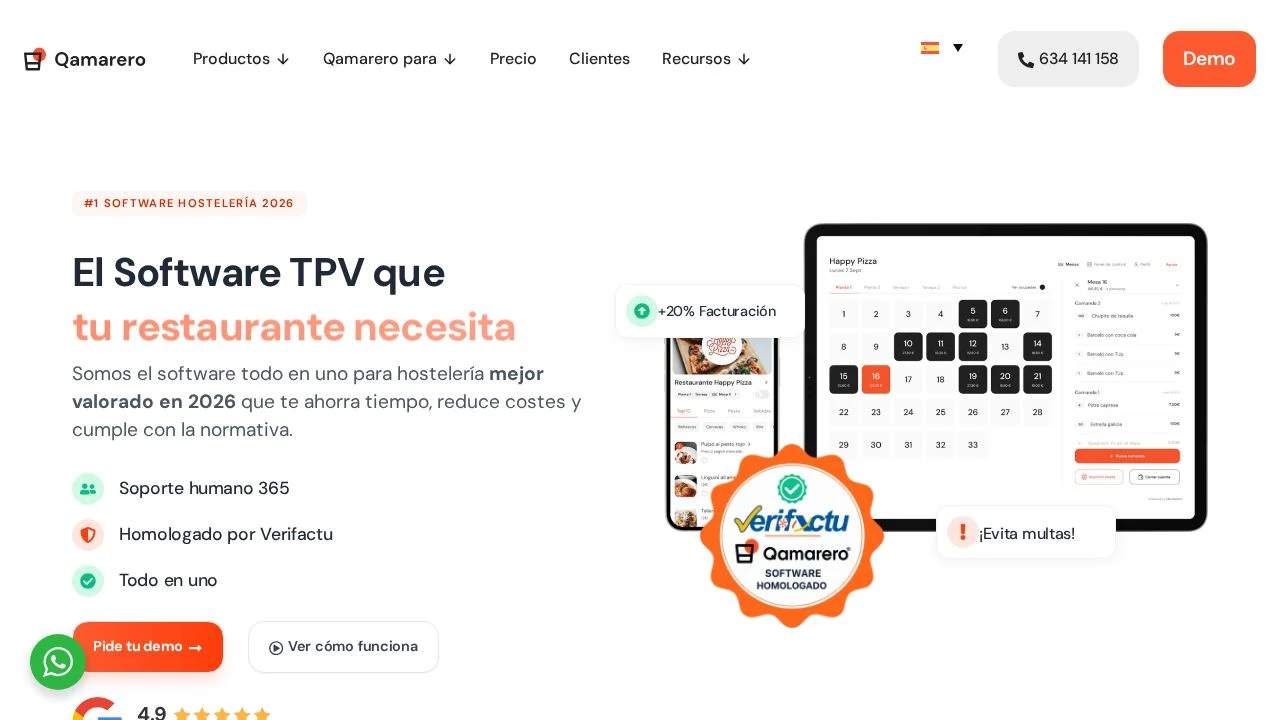 Qamarero screenshot 1