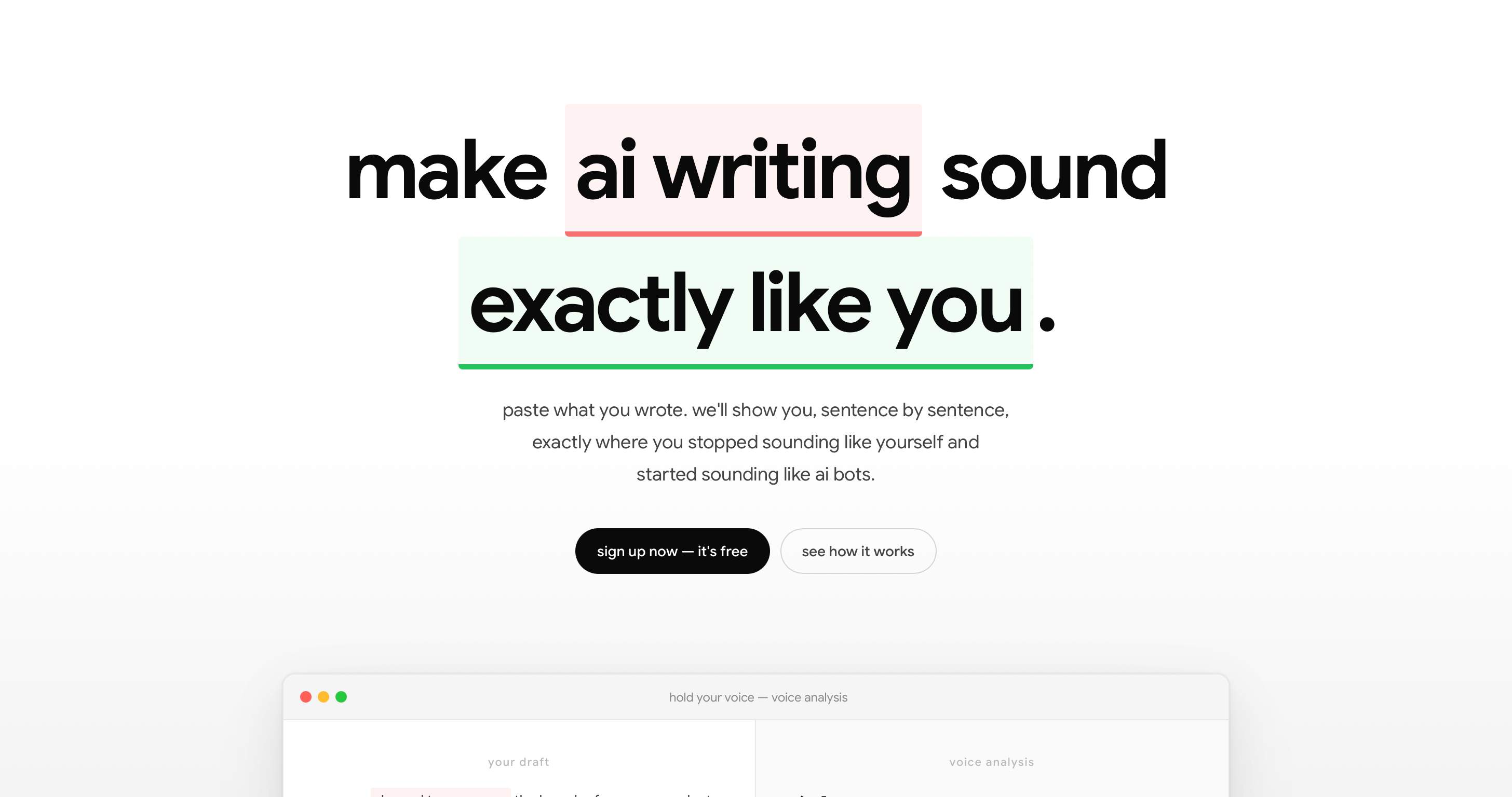 Hold Your Voice screenshot 1