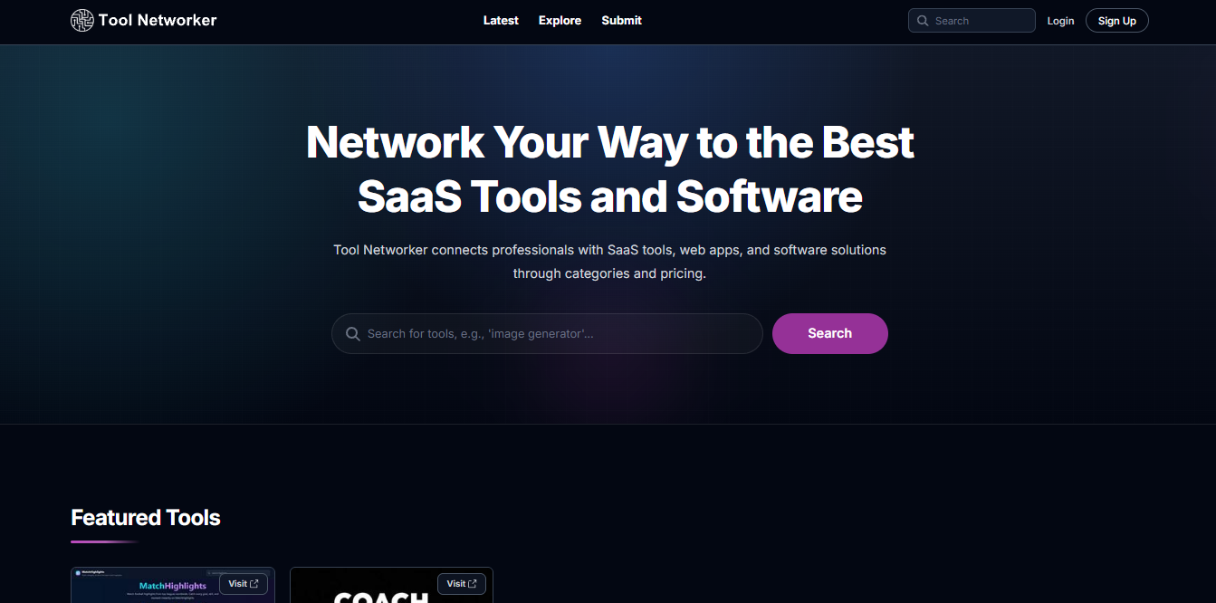 Tool Networker screenshot 1