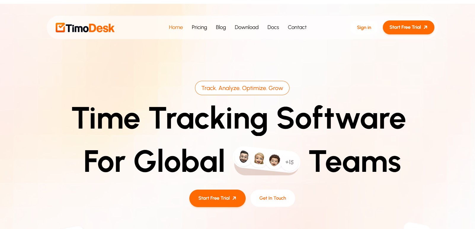 TimoDesk screenshot 1