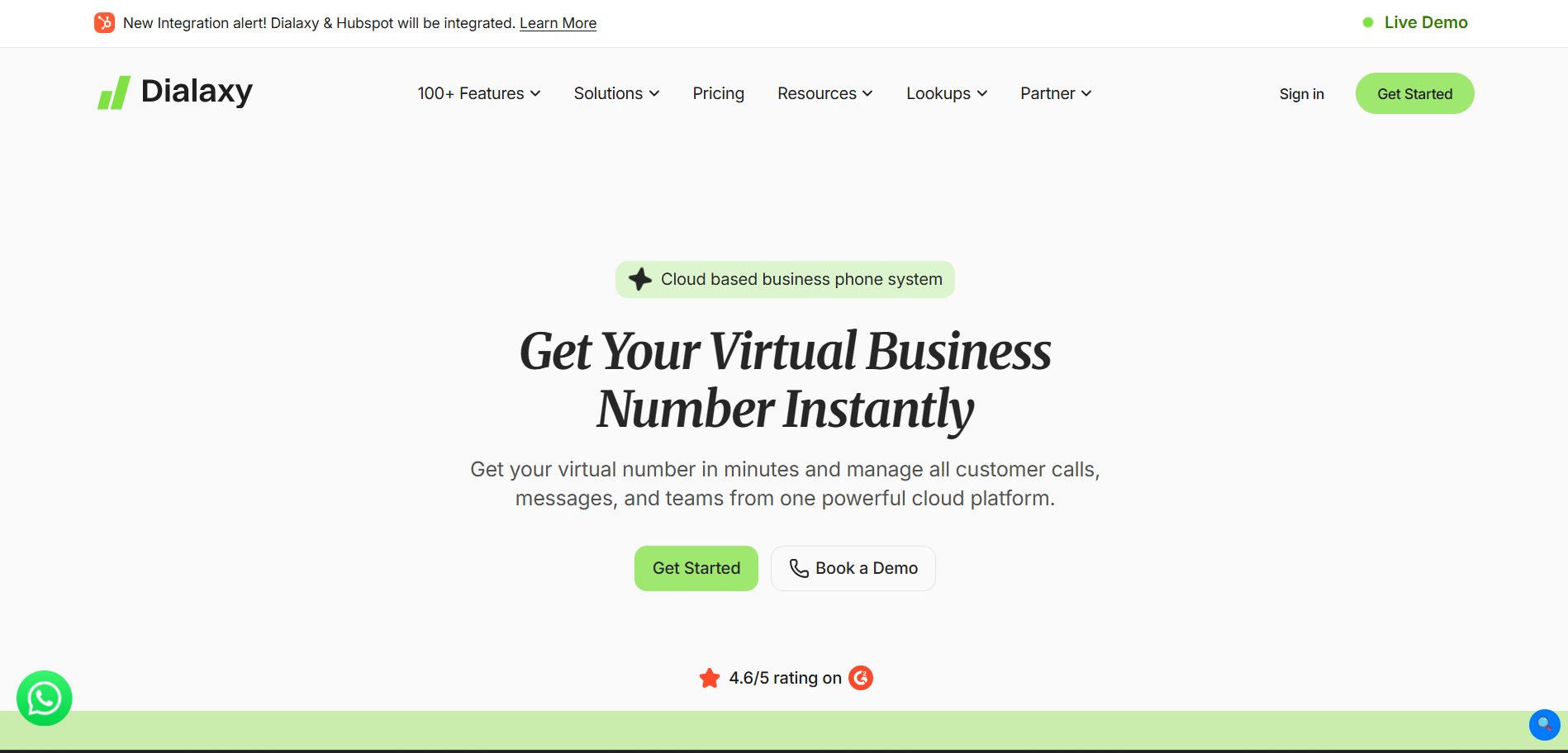 Dialaxy Inc screenshot 1