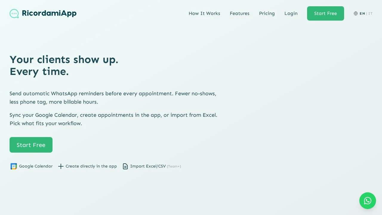 RicordamiApp screenshot 1