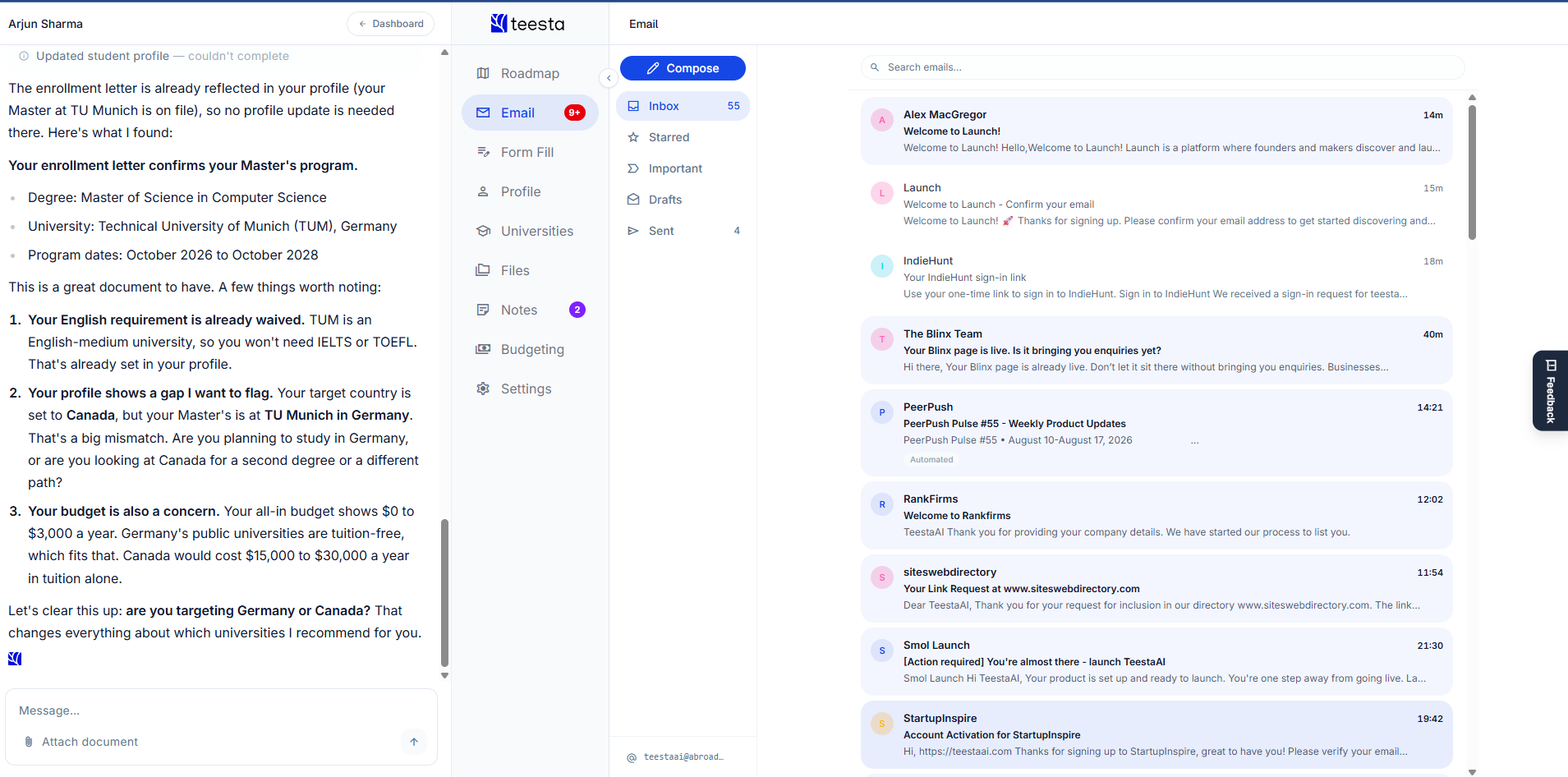 TeestaAI screenshot 1