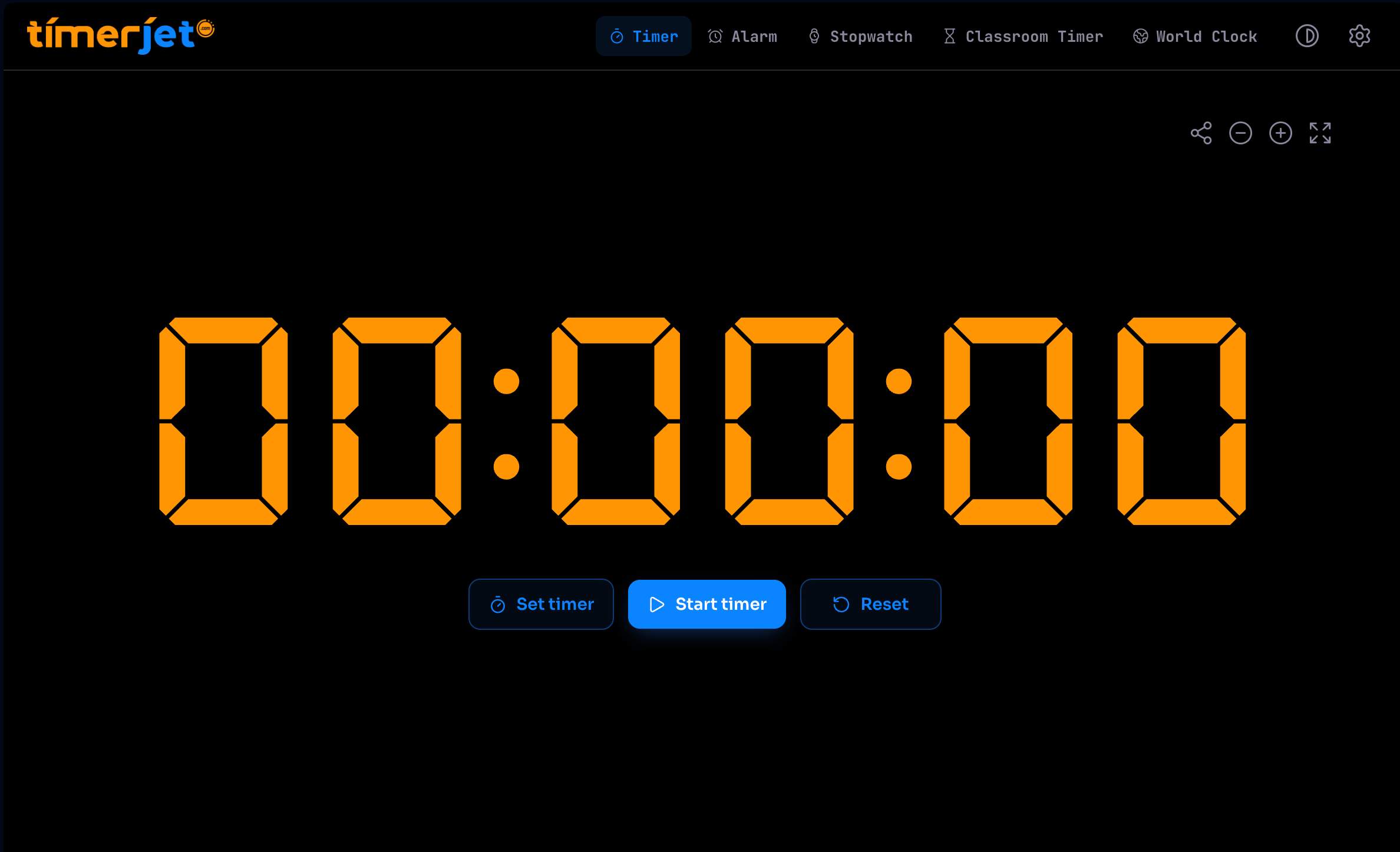 TimerJet screenshot 1