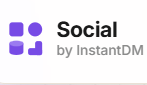 Social by InstantDM screenshot 1