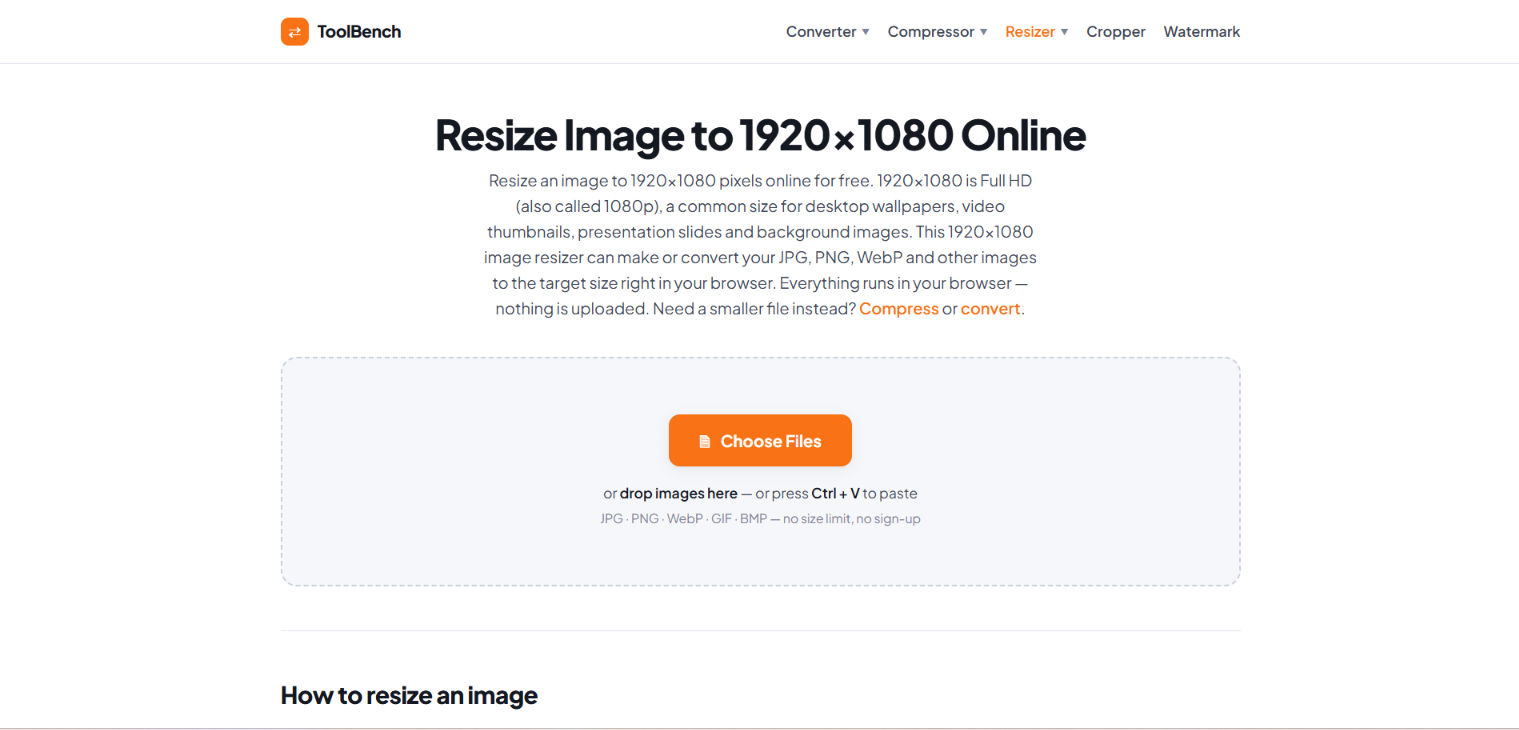 Image Resizer screenshot 1